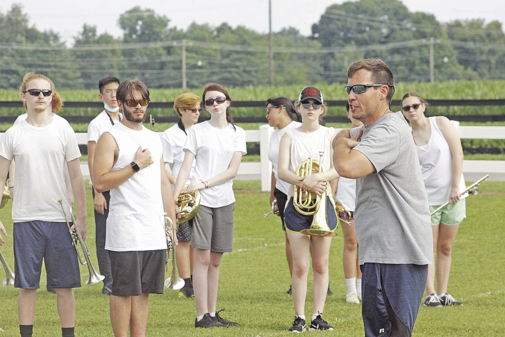 Murray High band camp Zeiss